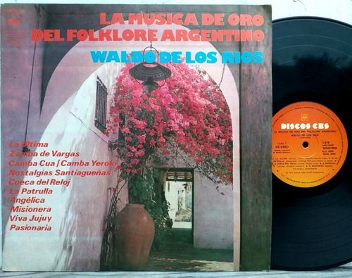 Waldo De Los Rios - La Musica De Oro - Lp Año 1979 Folklore