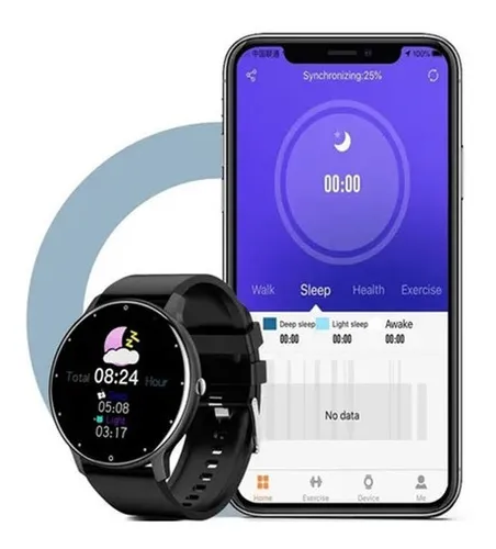 Reloj Inteligente Para Xiaomi Huawei Para iPhone Zl02 Health