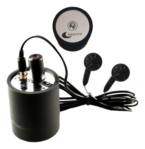 A Través De La Pared Micrófono Audio Oído Escuchar Prueba