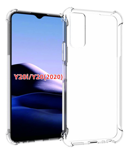 Funda Ustiya P/ Vivo Y20 Y20s Y11s Transparente Protectora