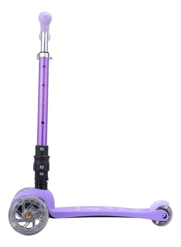Monopatin Scooter Plegable Luz Teeny Fold 3 Ruedas Bold Cube