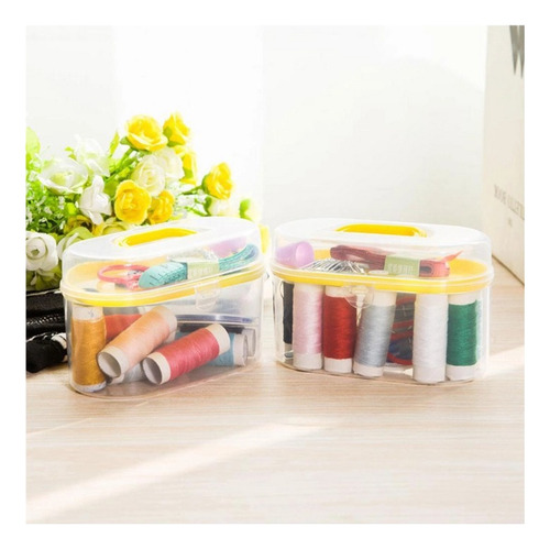 Kit Costura Completo Conserto Roupas Doméstico Portátil