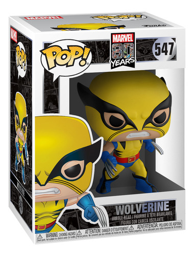 Wolverine Primera Aparicion De Marvel 80th Por Funko Pop