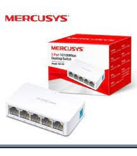 Switch Mercusys De 5 Puertos Ms105