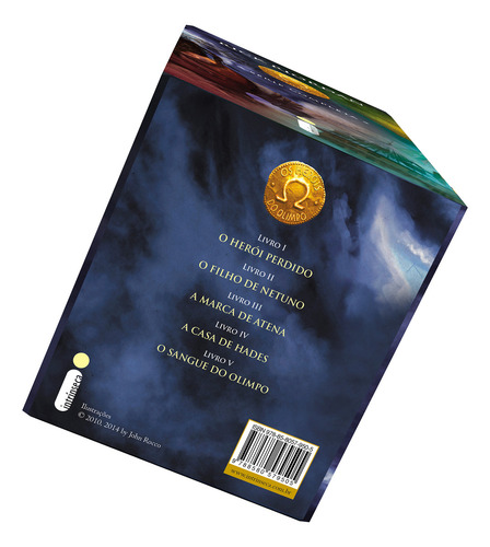 Box Os Heróis Do Olimpo: Box Com Os 5 Volumes Da Série Heróis Do Olimpo, De Riordan, Rick. Série Os Heróis Do Olimpo Editora Intrínseca Ltda., Capa Mole, Edição Livro Brochura Em Português, 2020
