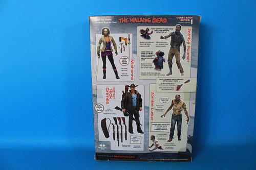 Officer Rick Grimes & Michonne The Walking Dead Mcfarlane (Usado)