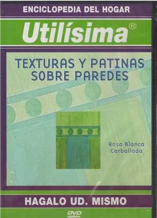 Dvd - Utilisima / Texturas Y Patinas Sobre Paredes