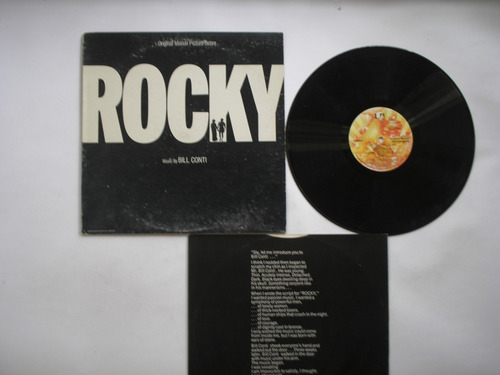 Lp Vinilo Rocky Banda Sonora Original  Printed  Usa 1976