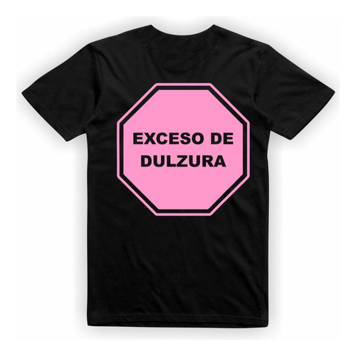 Remera Oversize Ley  De Etiquetado  Exceso De Dulzura