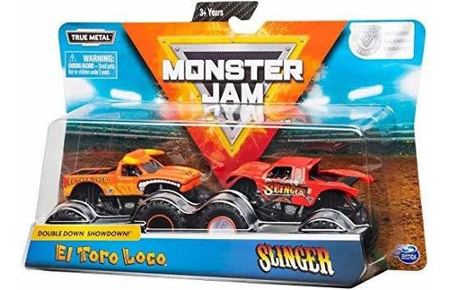 Monster Jam, Oficial El Toro Loco Vs. Slinger Camiones Monst