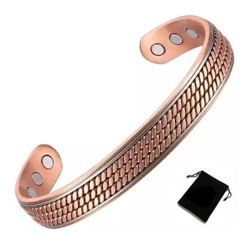 Pulsera Brazalete Magnética Iman Terapia Cobre 99%, Artritis