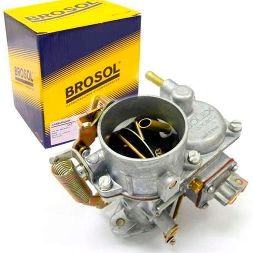 Imagem 1 de 4 de Carburador Fusca 1500 1600 Gasolina H30 Original Brosol Novo