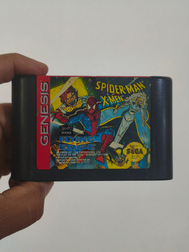 Juego Sega Genesis Spiderman Xmen Arcade's Revenge Colección (Usado)