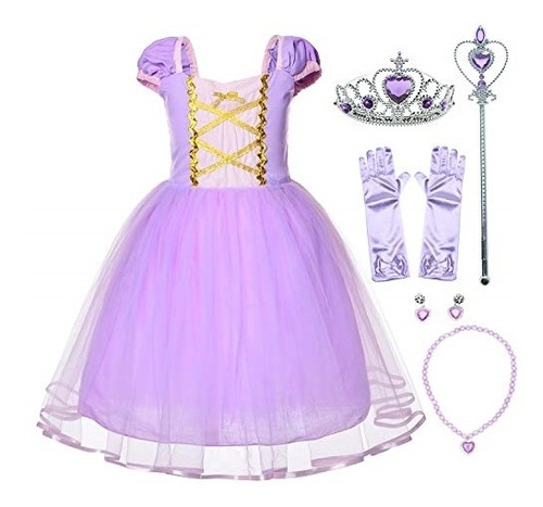 Disfraz De Princesa  Para Niñas Talla 2 - 3 T