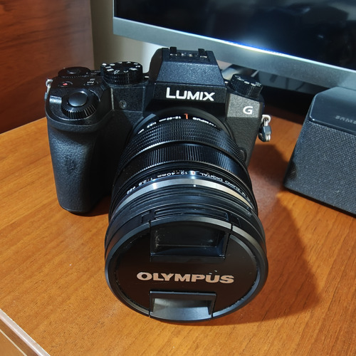 Panasonic Lumix G7 4k Con Lente Olympus Zuiko Pro 12-40 F2.8 (Usado)