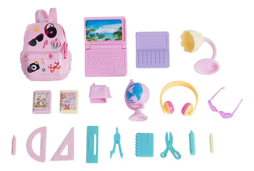 comprar 19 Pcs Accesorios Compatibles Con Muñecas Barbie De 30 Cm