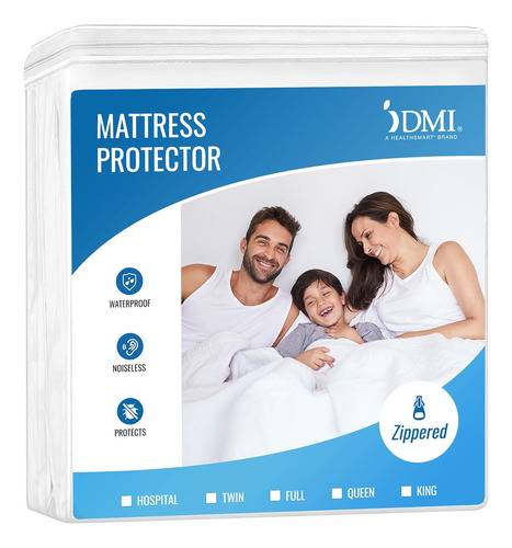Protector De Colchón Impermeable Dmi, Almohadilla De Colchón
