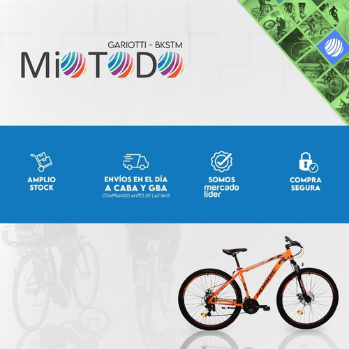 Bicicleta Ghepard Rodado 29 Aluminio By Slp Fr.disco - Susp