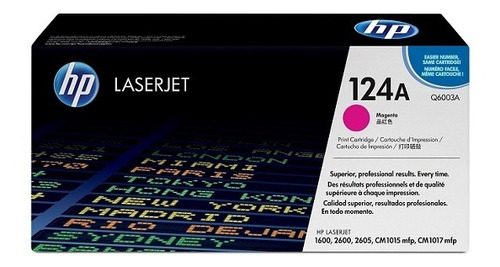 Toner Original Hp 124 A Magenta 1600 2600 2605 260 1015 1017