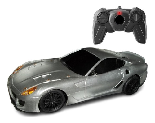 Auto Ferrari 599 Gtb Radio Control Remoto 4 Ways Luces 1:16