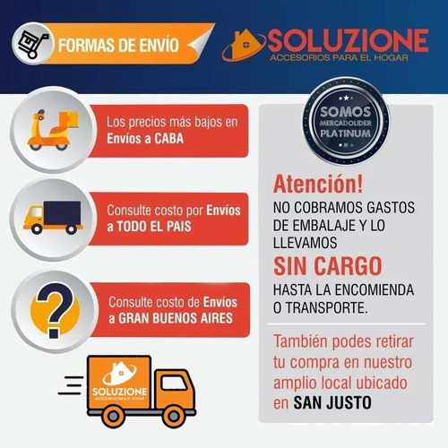 Imagen 9 de 10 de Placa Push Y Pull P/puertas Acero Inox 300 X 100mm Radem