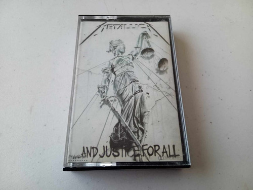 Metallica - ...and Justice For All - Cassette Argentina Exc