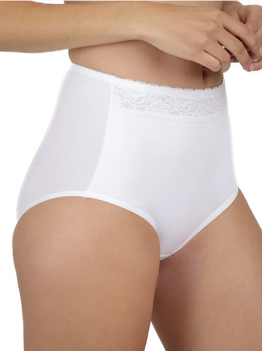 Pantaleta Completa Con Refuerzo De Abdomen. Brasjade 5083