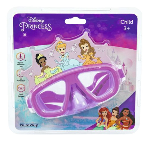 Máscara De Buceo Disney Princesas