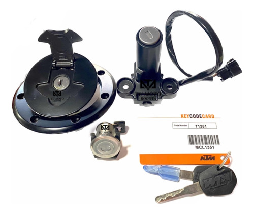 Kit Switch Completo Con Tapa Rc 200 Ng / Rc 390 Ng Orig Ktm