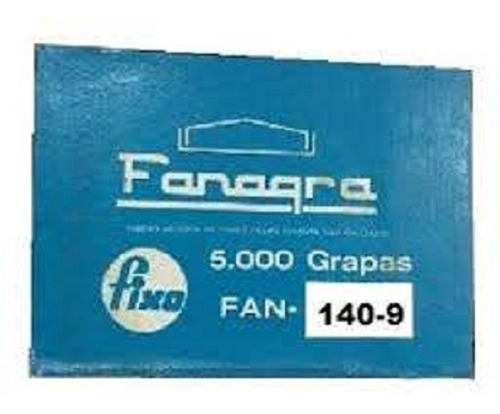 Grapas Fanagra Uso Industrial Fan-140-9 (5000 Pzas) Gr140-9 