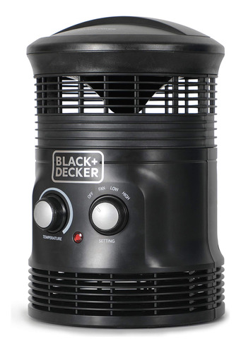Black+decker Calentador Eléctrico, Calentador Portátil Envol