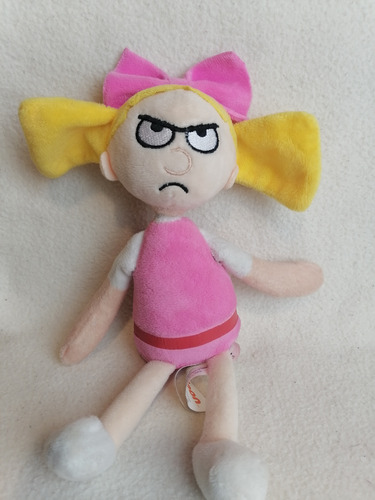 Peluche Original Helga Hey Arnold Nickelodeon 24cm. (Usado)