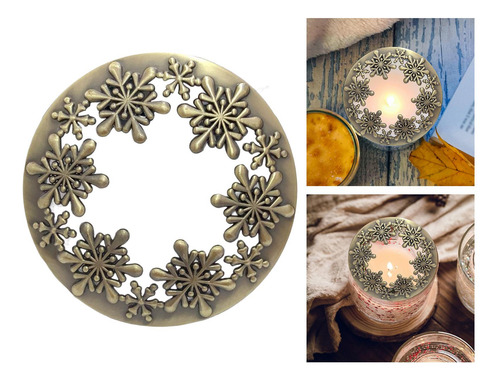 Toppers De Velas Acessórios De Velas Para Velas Bronze