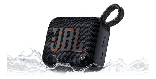 Caixa De Som Bluetooth Jbl Go4 A Prova D'água Preto