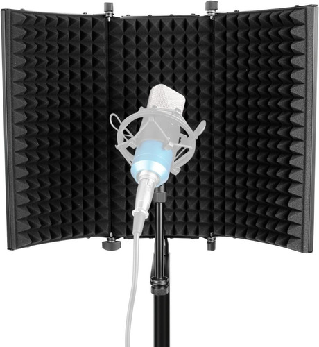 Imagen 1 de 9 de Escudo Acústico Neewer Micrófono Aislamiento Studio