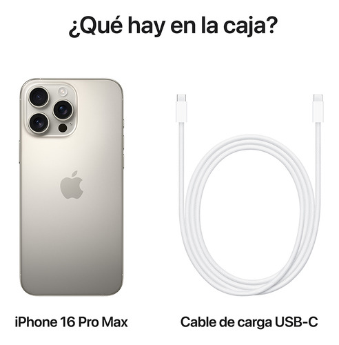 iPhone 16 Pro Max 1tb Esim Natural Titanio
