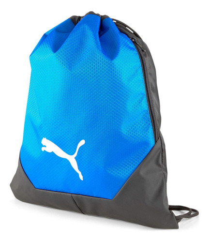 Saco Gimnasio Puma Black-electric Azul Limonada
