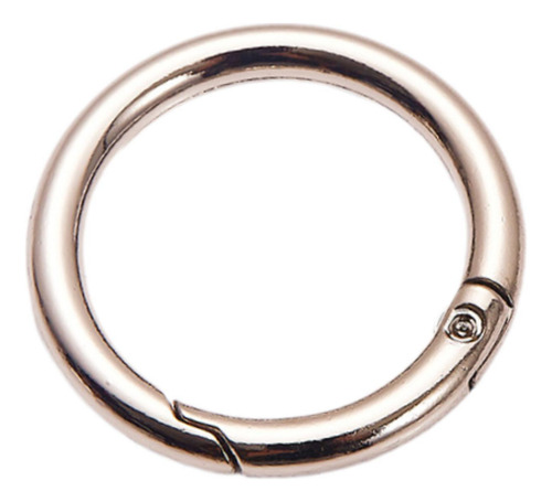 10pcs Anillos Push Gaving Snap Hooks Clamp Socks Metal Round