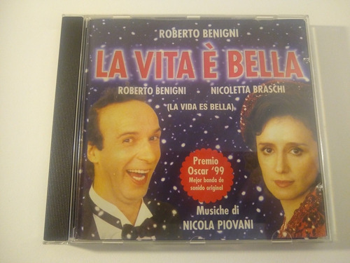 La Vida Es Bella Nicola Piovani Banda De Sonido Cd Original 