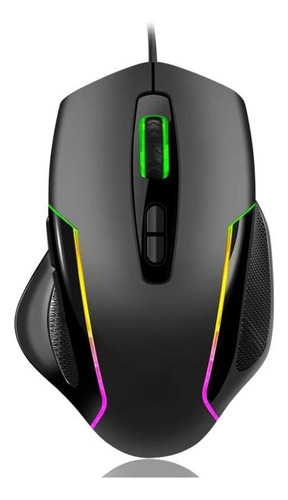 Mouse Gamer S29 7200 Dpi 7 Botões Led Rgb Cabo 1,8m Mvs29rgb