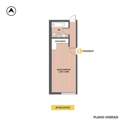 Imagen 7 de 20 de Departamento Monoambiente En Venta - Centro, Rosario