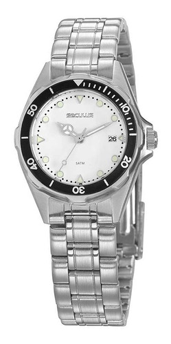 Relógio Seculus Prata Feminino Vintage 20916l0svna1