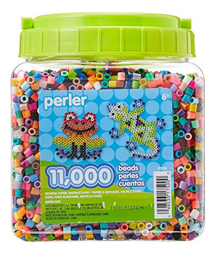 Perler Beads Cuentas Mixtas, 11.000 Unidades