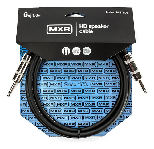 Cable De Altavoz Mxr Heavy Duty Ts De 1/4 Pulgadas 6 Ft|1.8 