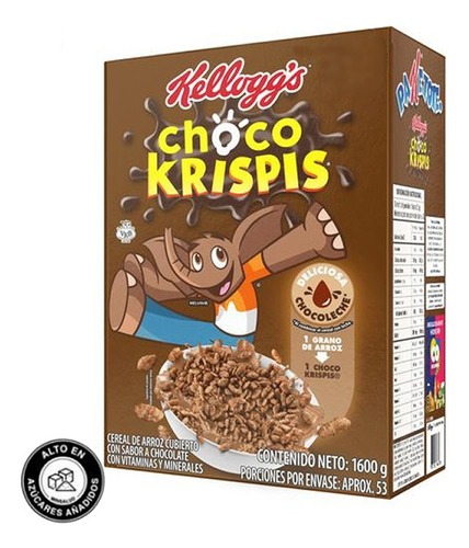 Cereal Kelloggs Choco Krispis 1600 Grs