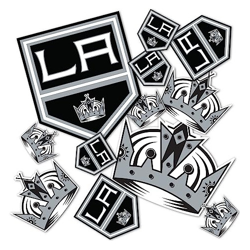 Pegatina De Vinilo Del Equipo Angeles Kings De Nhl (lig...