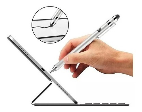 Lápiz Táctil Touch Pen Doble Puntero Para Tablet/celular