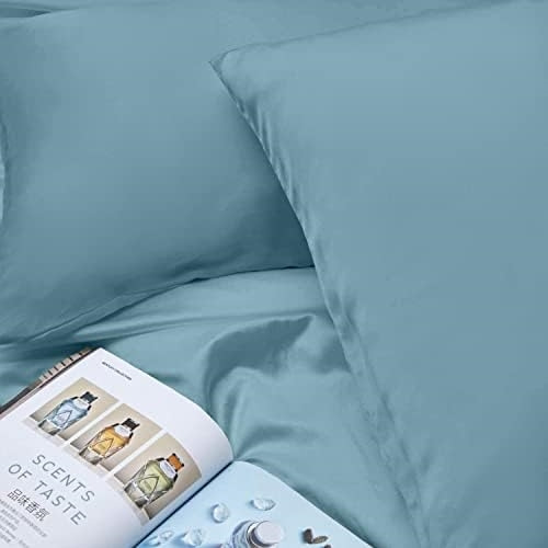 Inssl Funda De Almohada De Seda Para Mujer, Funda De Almohad