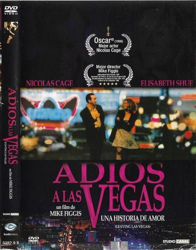 Adiós A Las Vegas Dvd Nicolas Cage Elisabeth Shue