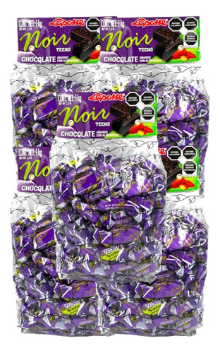 Laposse Chocolate Teens Noir Morado 5 Kg Amargo Almendra